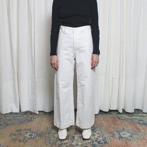 Jesse Kamm Salt White Sailor Pants